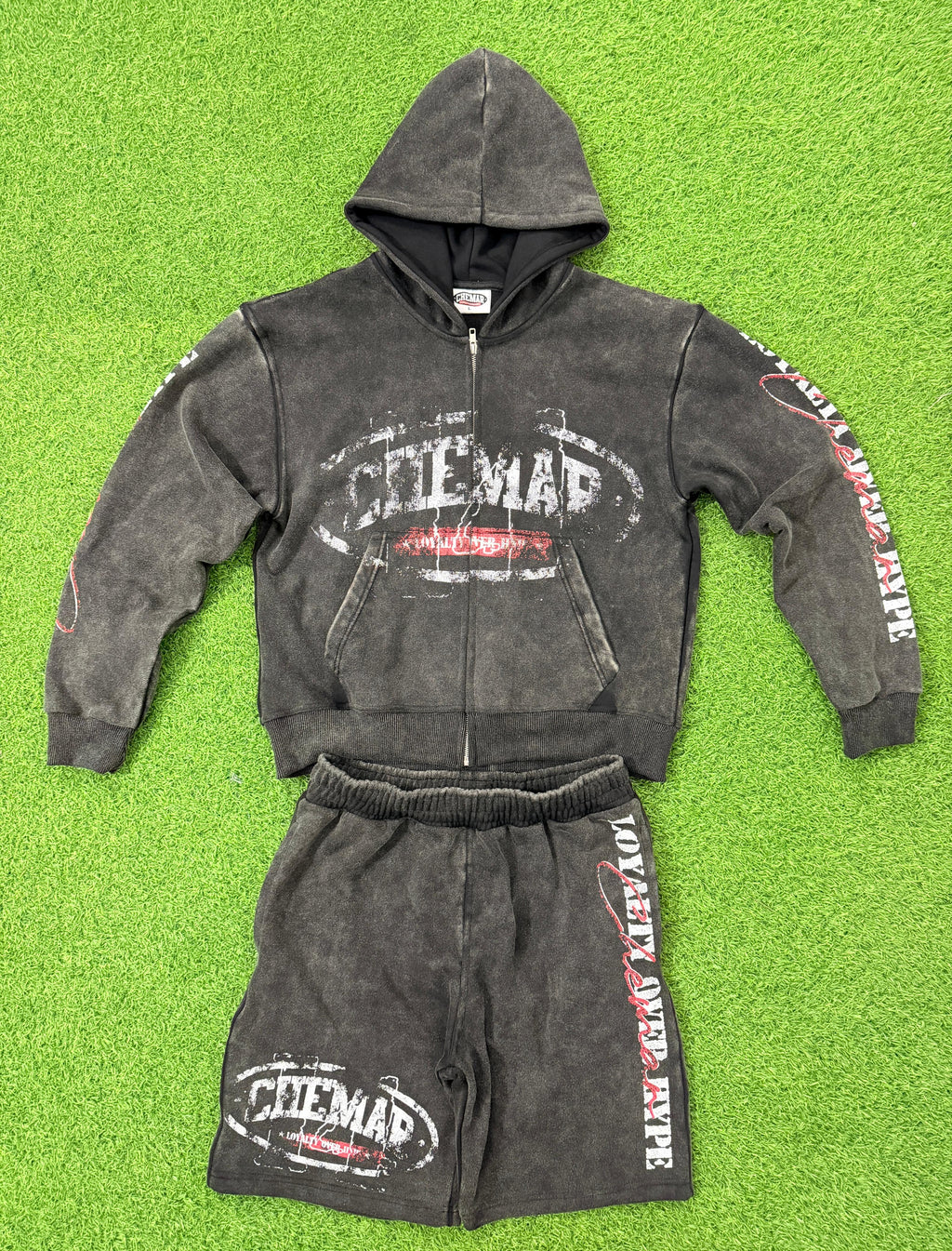 Loyalty Over Hype Short Set